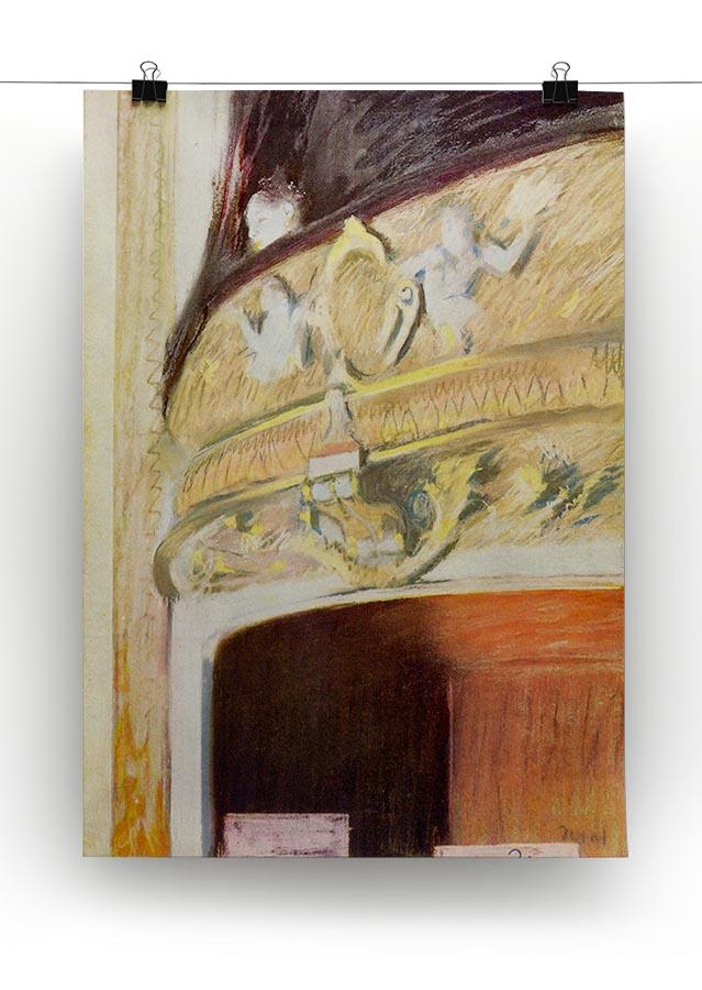 Theater Loge by Degas Canvas Print or Poster - Canvas Art Rocks - 2