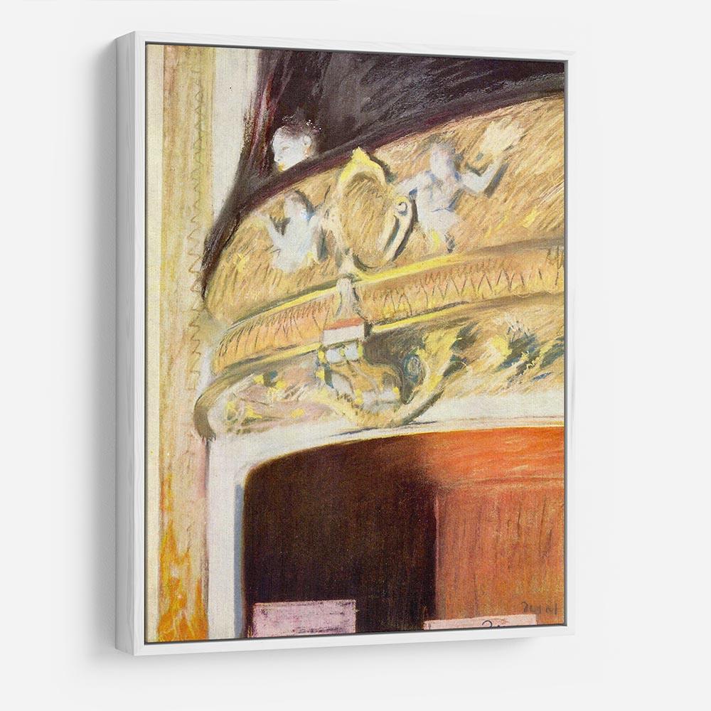 Theater Loge by Degas HD Metal Print - Canvas Art Rocks - 7