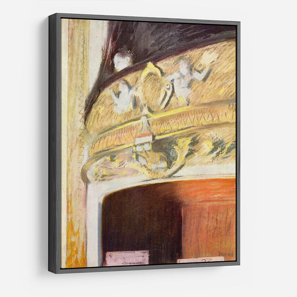 Theater Loge by Degas HD Metal Print - Canvas Art Rocks - 9