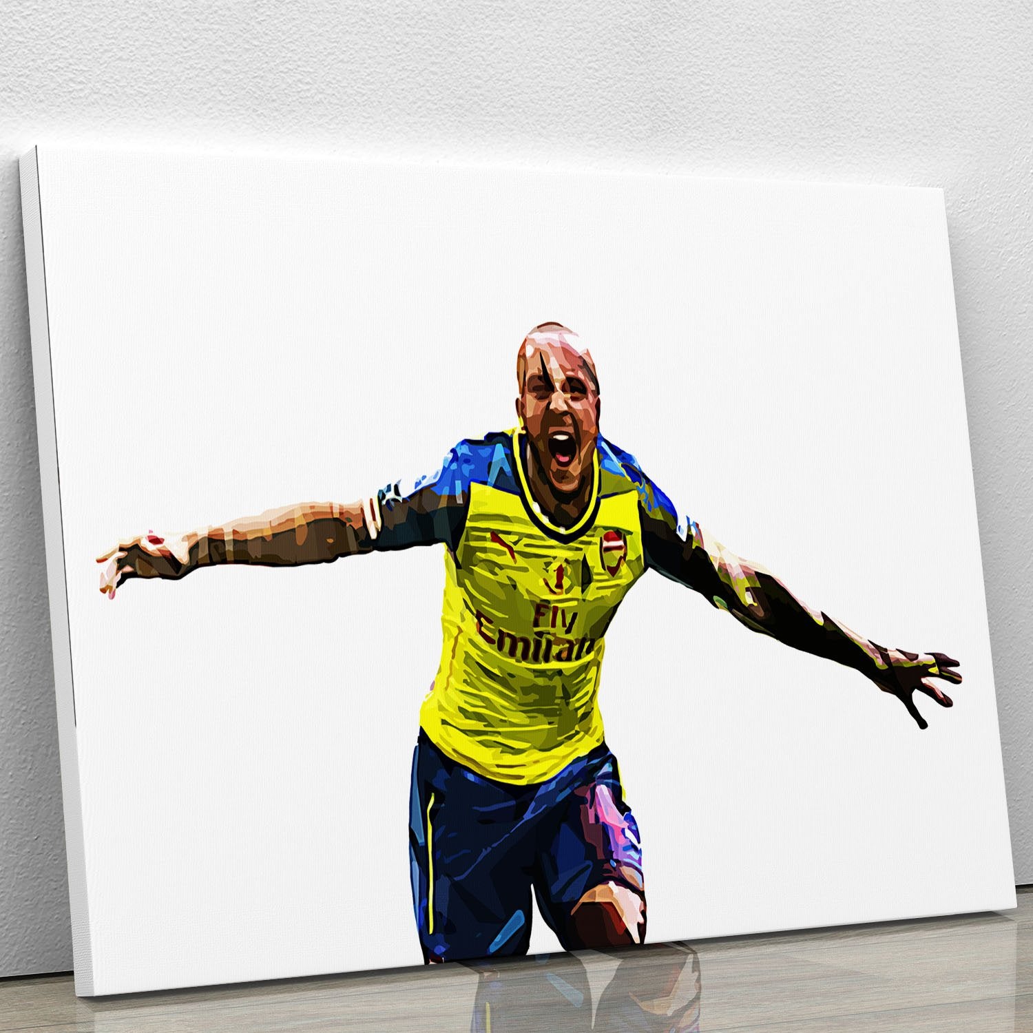 Theo Walcott Cup Final Goal Canvas Print or Poster