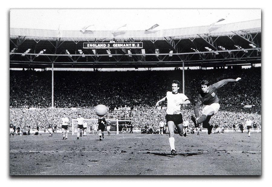 They think its all over Geoff Hurst Goal Canvas Print or Poster  - Canvas Art Rocks - 1