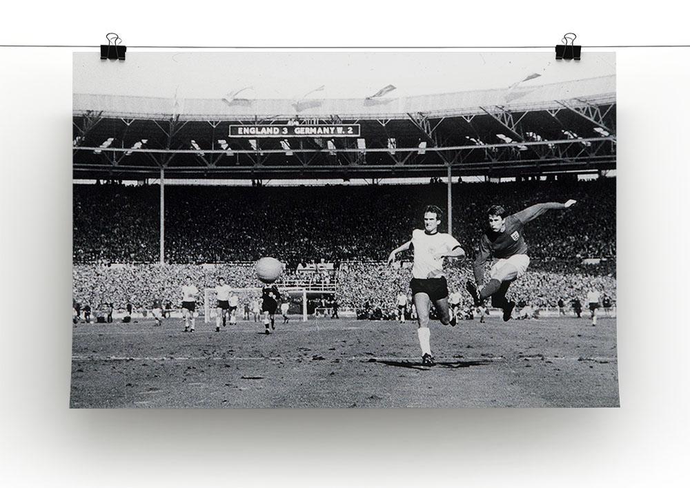 They think its all over Geoff Hurst Goal Canvas Print or Poster - Canvas Art Rocks - 2