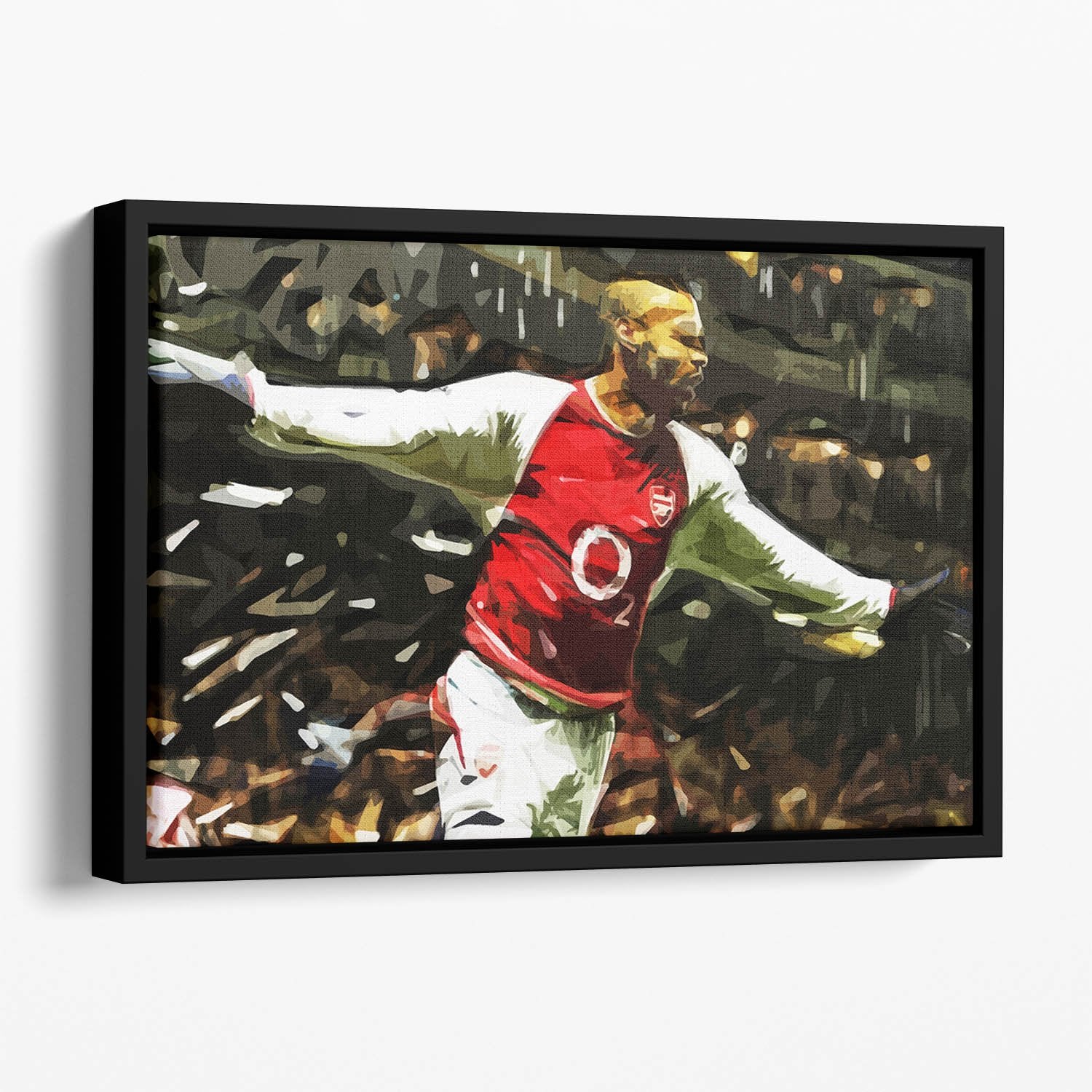 Thierry Henry Legend Floating Framed Canvas