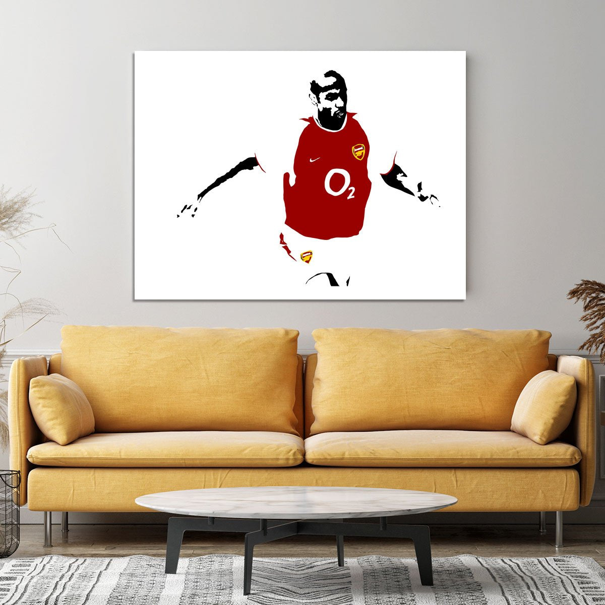 Thierry Henry Pop Art Canvas Print or Poster