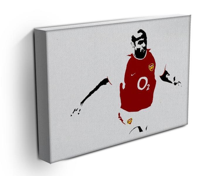 Thierry Henry Pop Art Canvas Print or Poster - Canvas Art Rocks - 3