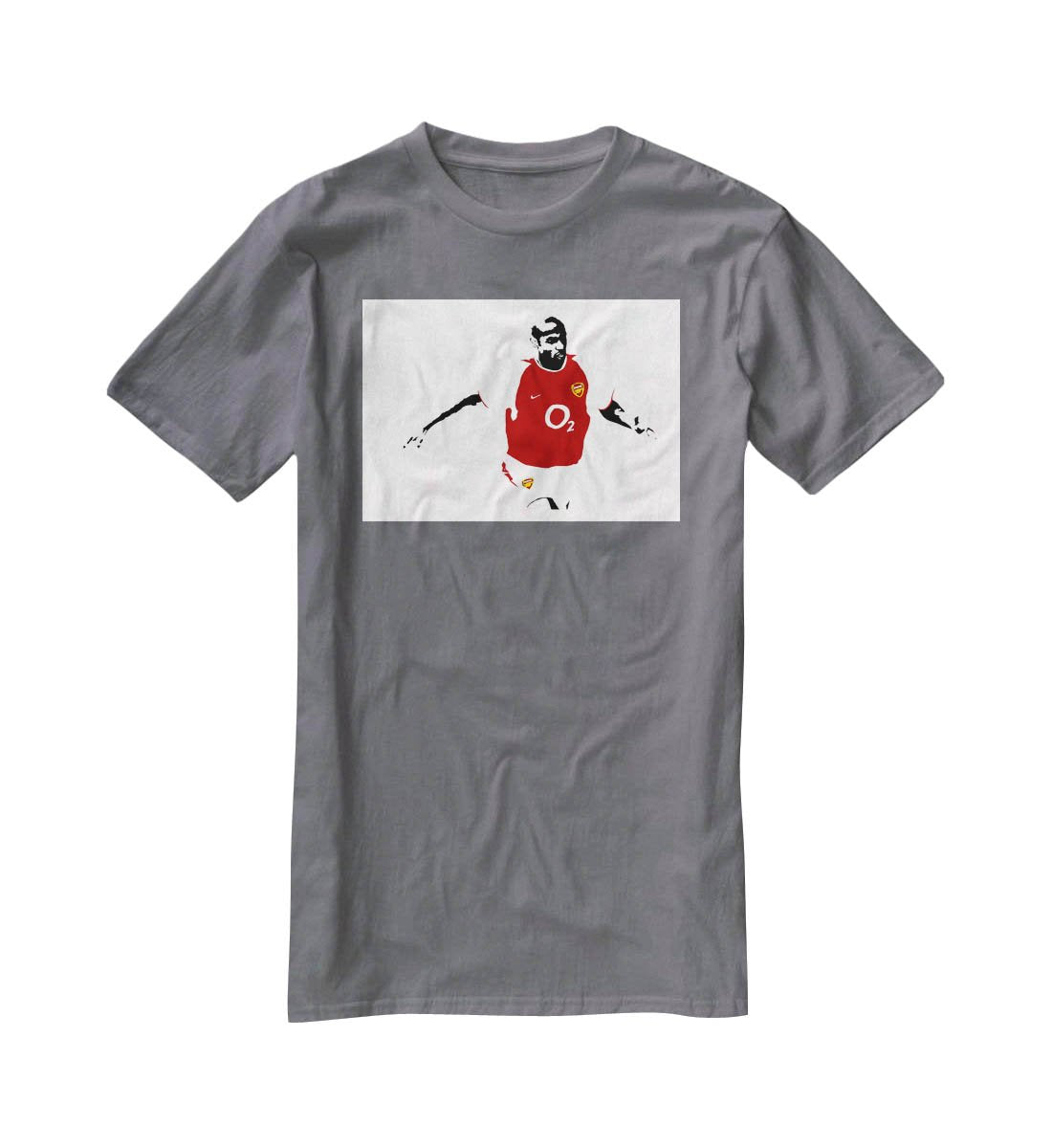 Thierry Henry Pop Art T-Shirt - Canvas Art Rocks - 3