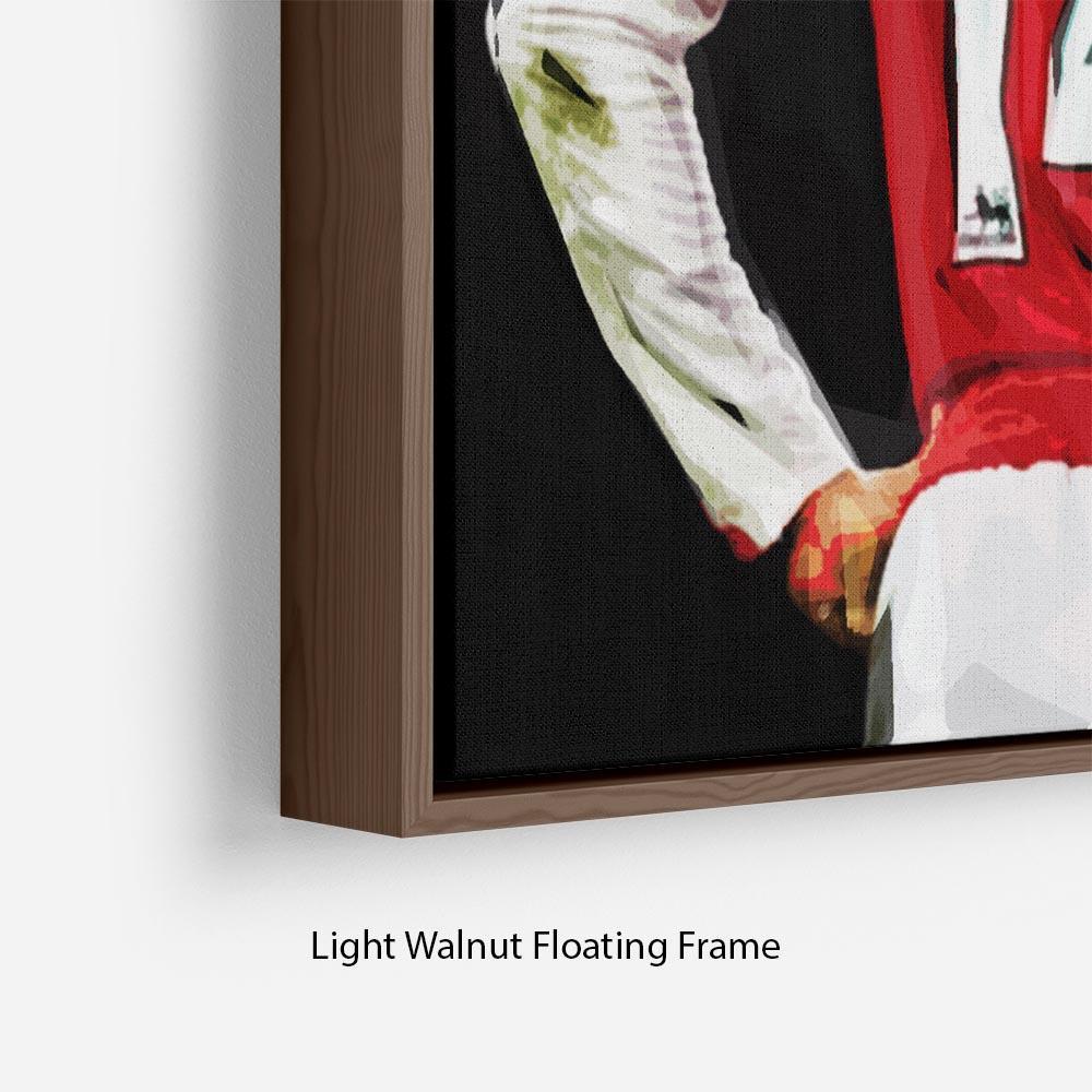 Thierry Henry You Can Alway Do Better Floating Frame Canvas