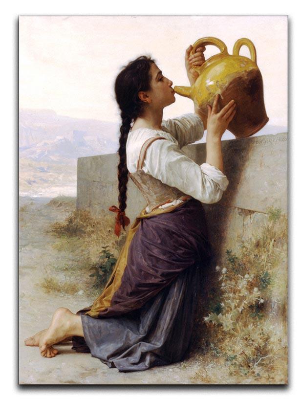Thirst By Bouguereau Canvas Print or Poster  - Canvas Art Rocks - 1