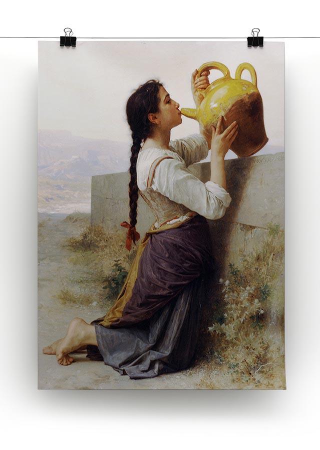 Thirst By Bouguereau Canvas Print or Poster - Canvas Art Rocks - 2