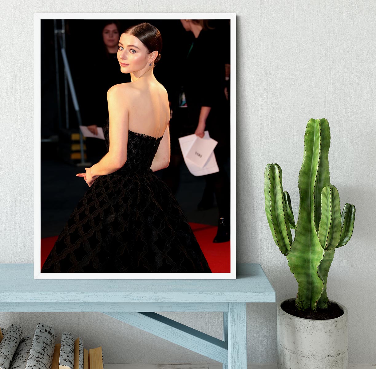 Thomasin McKenzie Framed Print - Canvas Art Rocks -6