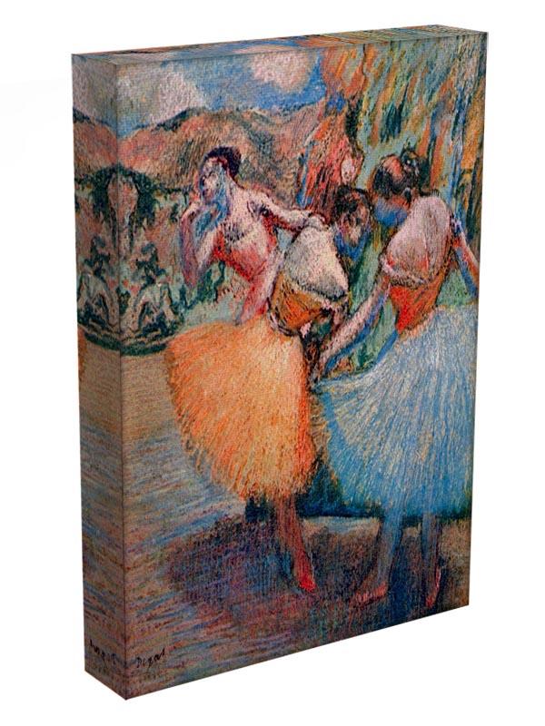 Three dancers 1 by Degas Canvas Print or Poster - Canvas Art Rocks - 3