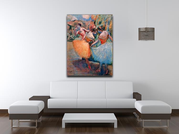 Three dancers 1 by Degas Canvas Print or Poster - Canvas Art Rocks - 4
