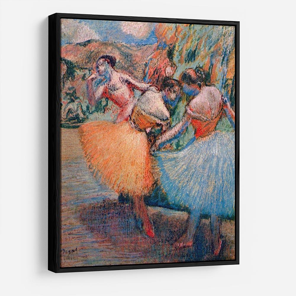 Three dancers 1 by Degas HD Metal Print - Canvas Art Rocks - 6