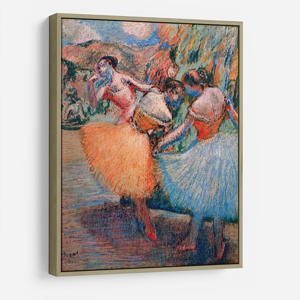 Three dancers 1 by Degas HD Metal Print - Canvas Art Rocks - 8