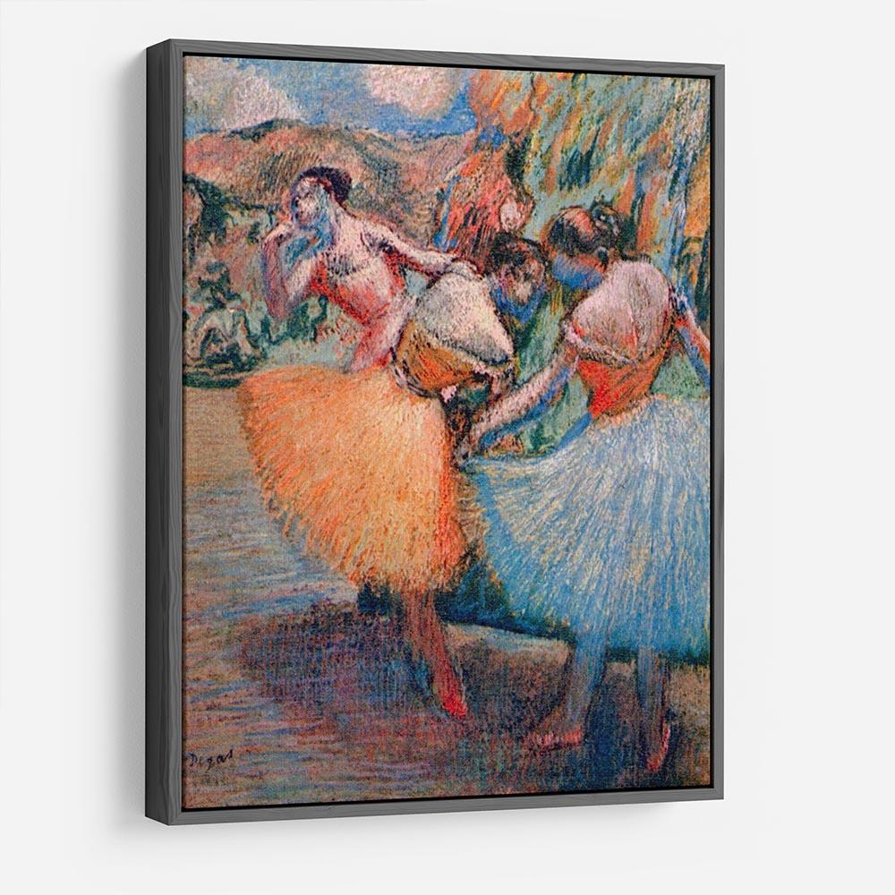 Three dancers 1 by Degas HD Metal Print - Canvas Art Rocks - 9