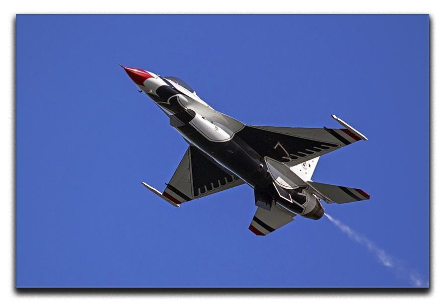 Thunderbirds F-16 fighter Canvas Print or Poster  - Canvas Art Rocks - 1