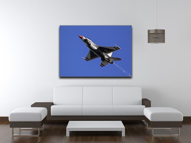 Thunderbirds F-16 fighter Canvas Print or Poster - Canvas Art Rocks - 4