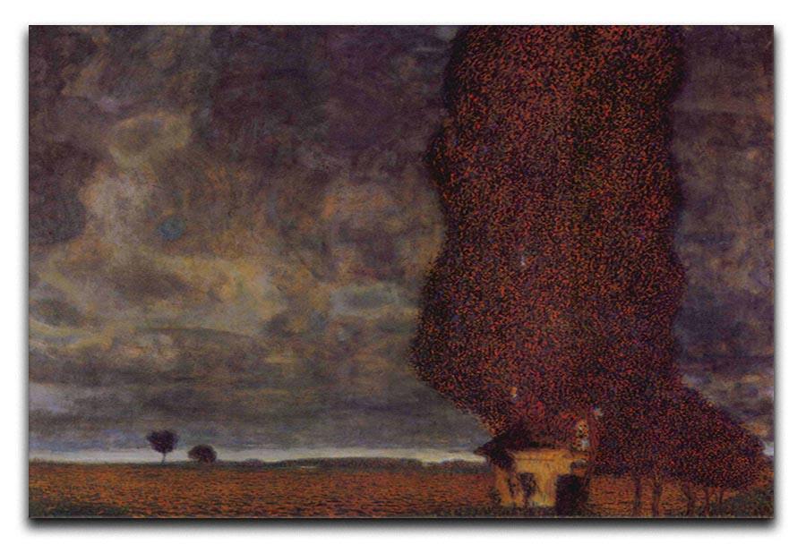 Thunderstorm by Klimt Canvas Print or Poster  - Canvas Art Rocks - 1