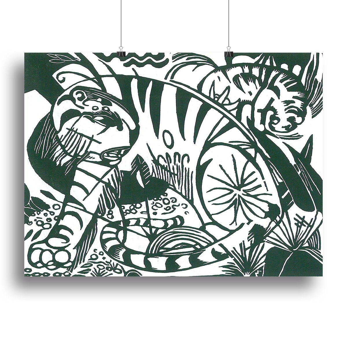 Tiger by Franz Marc Canvas Print or Poster