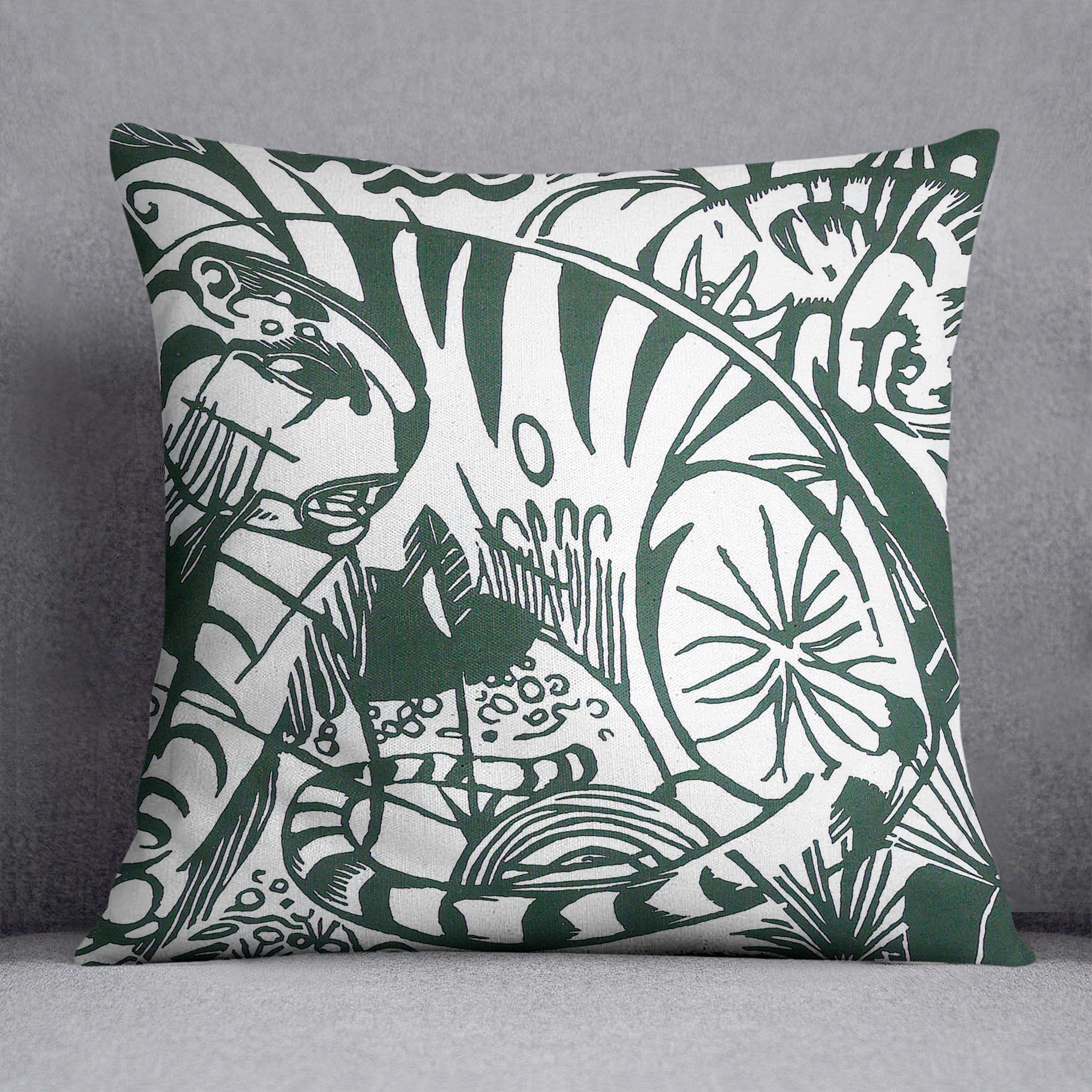 Tiger by Franz Marc Throw Pillow