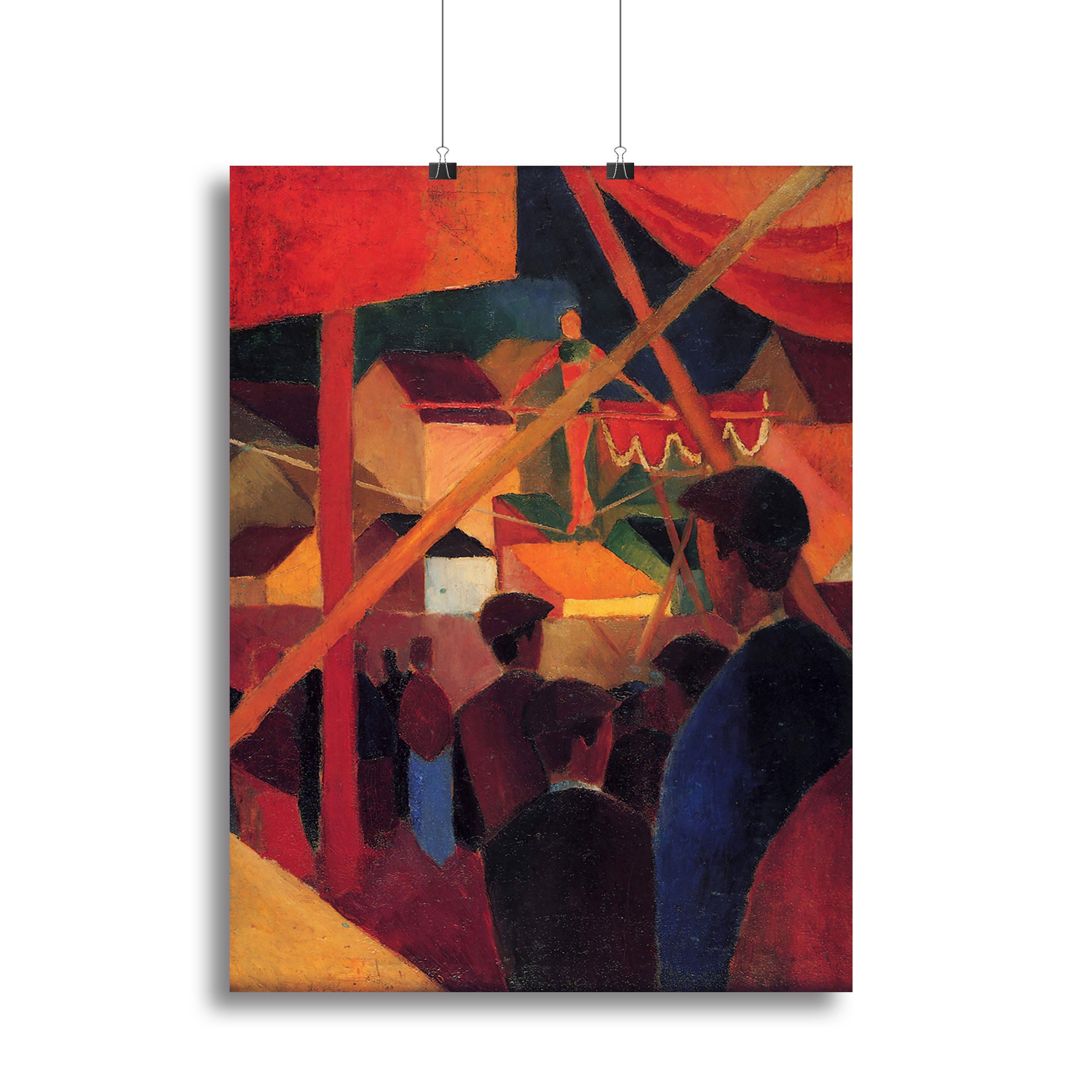 Tightrope by Macke Canvas Print or Poster - Canvas Art Rocks - 2