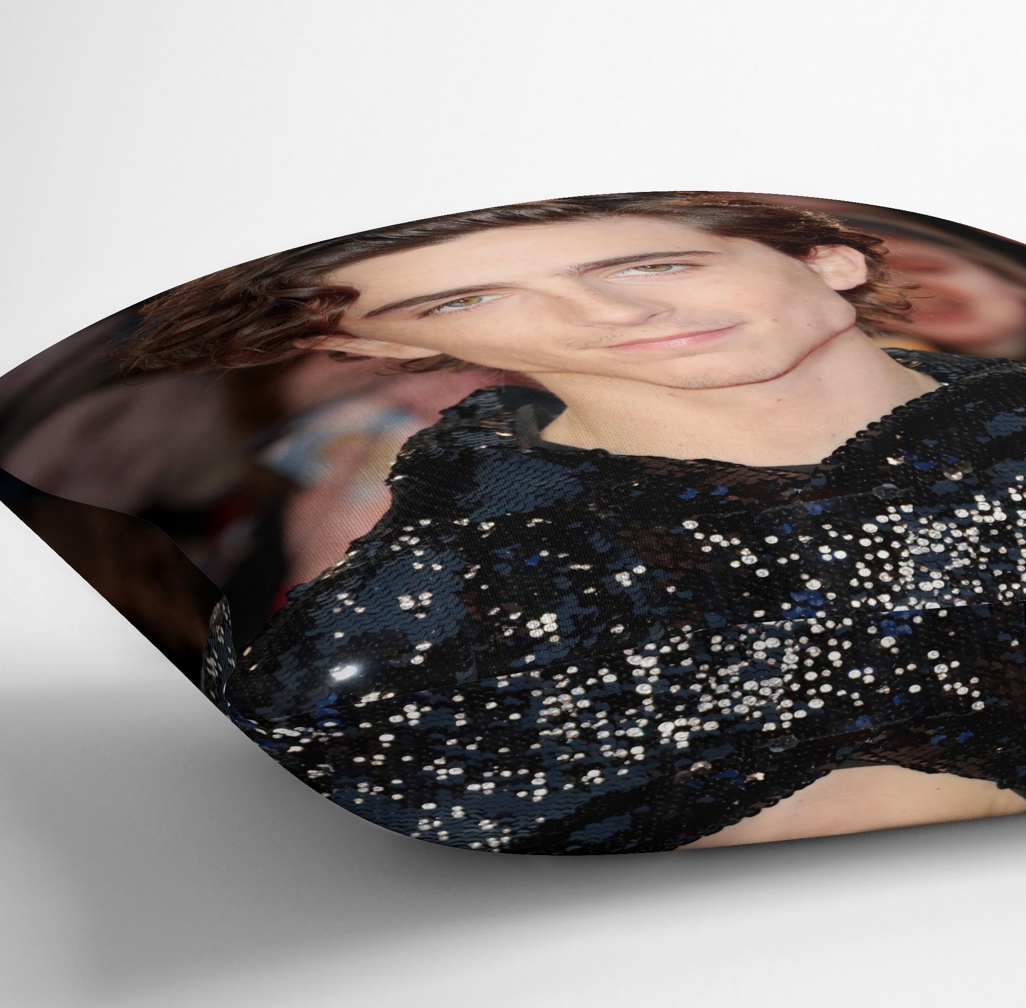 Timothée Chalamet Cushion - Canvas Art Rocks - 3