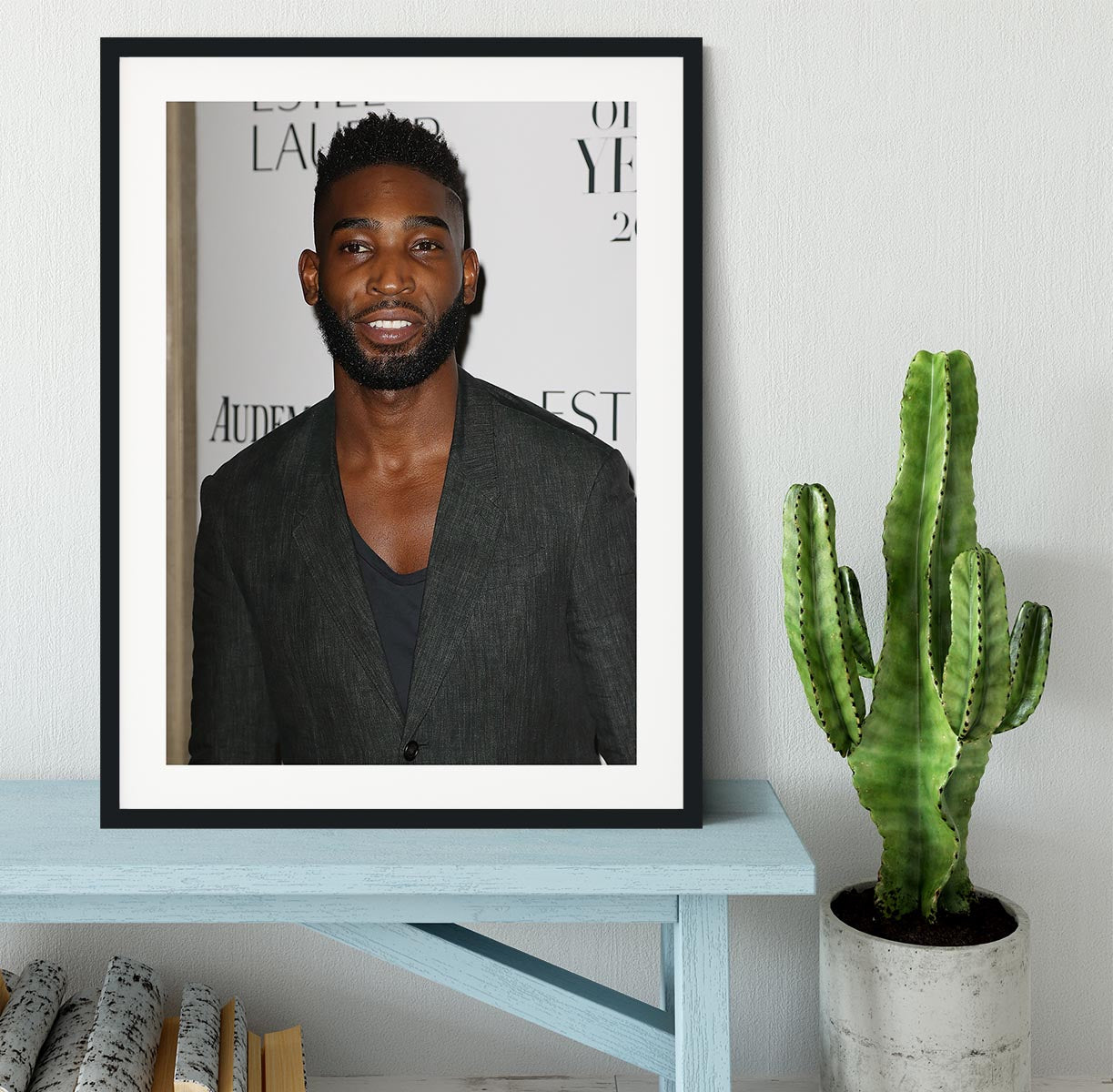 Tinie Tempah Framed Print - Canvas Art Rocks - 1