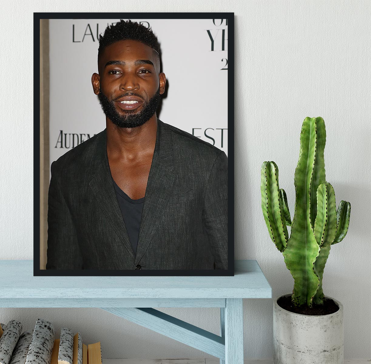 Tinie Tempah Framed Print - Canvas Art Rocks - 2