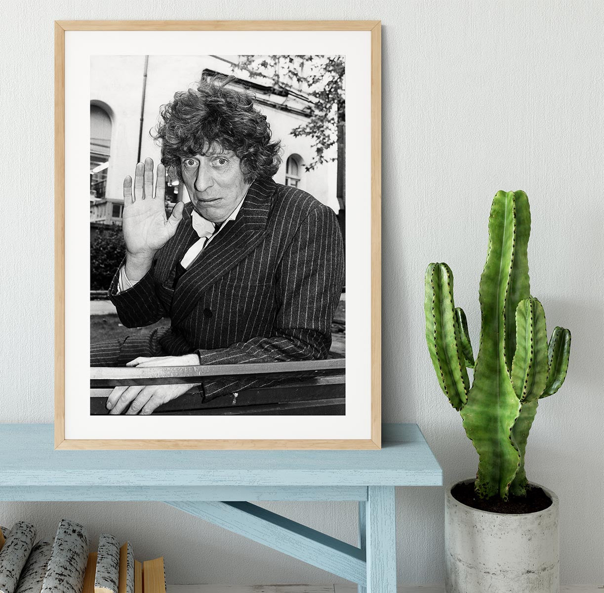 Tom Baker Framed Print - Canvas Art Rocks - 3