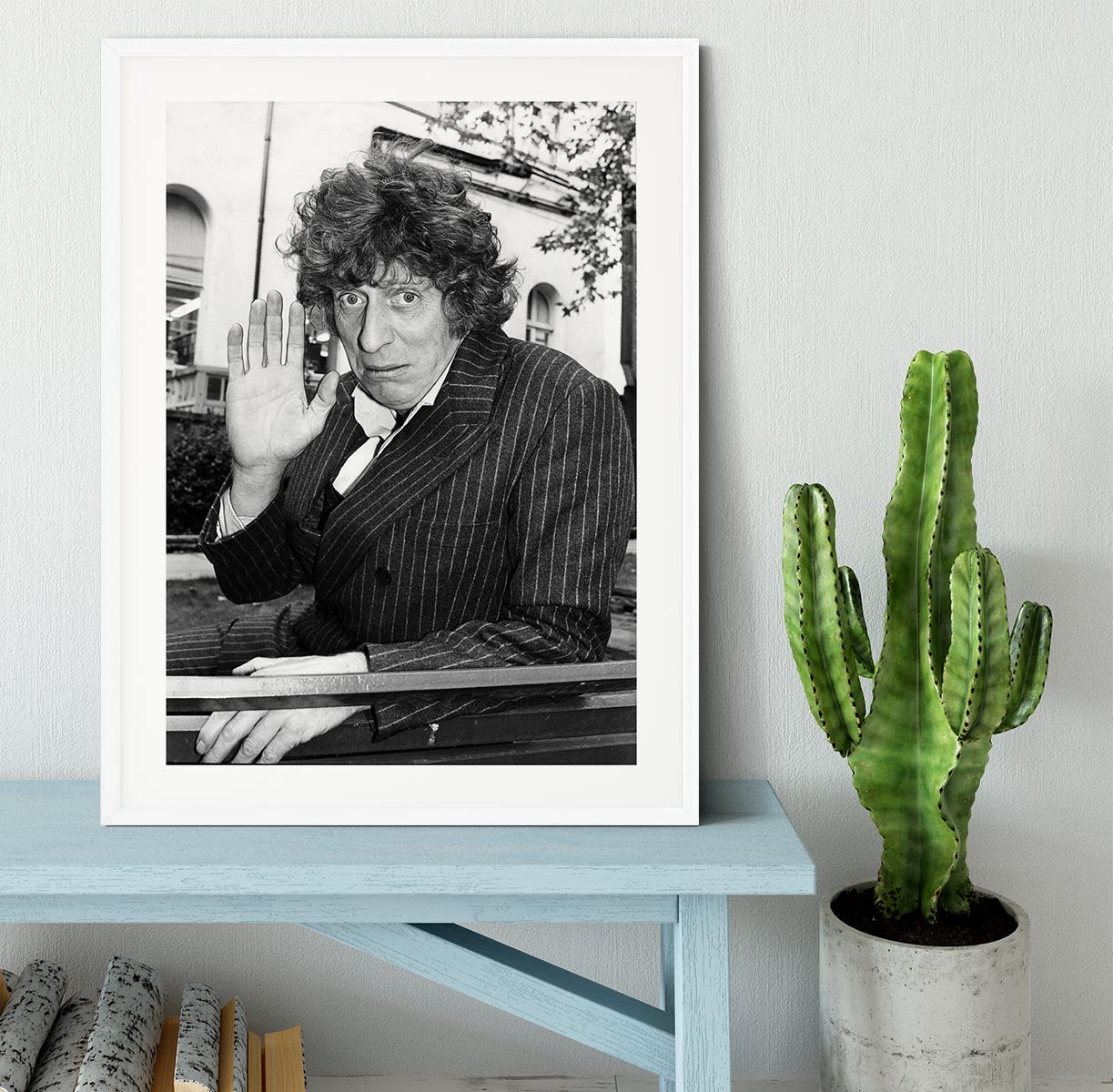 Tom Baker Framed Print - Canvas Art Rocks - 5