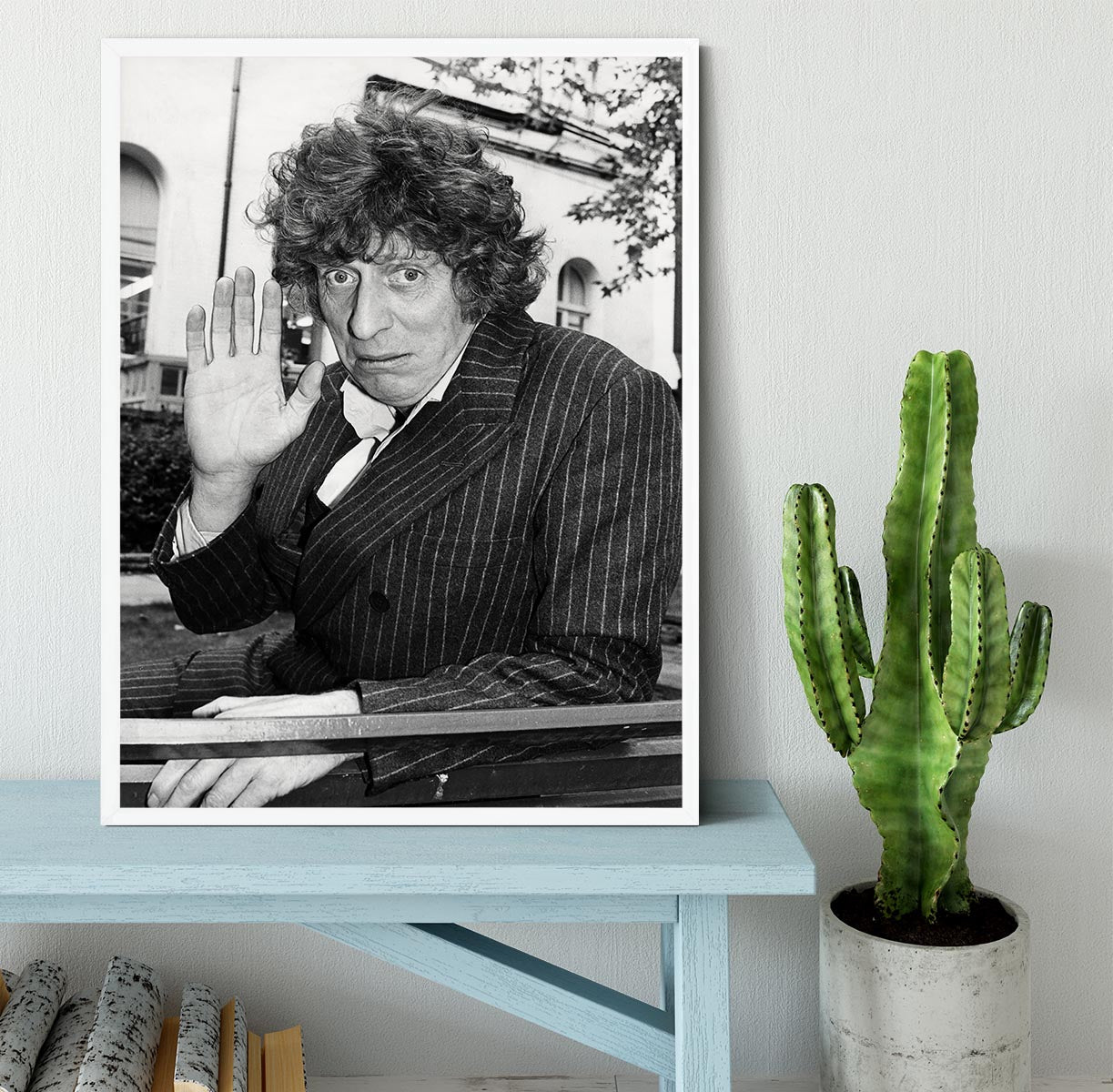 Tom Baker Framed Print - Canvas Art Rocks -6