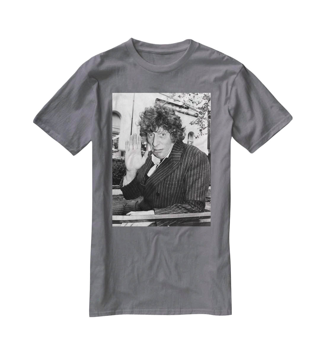 Tom Baker T-Shirt - Canvas Art Rocks - 3