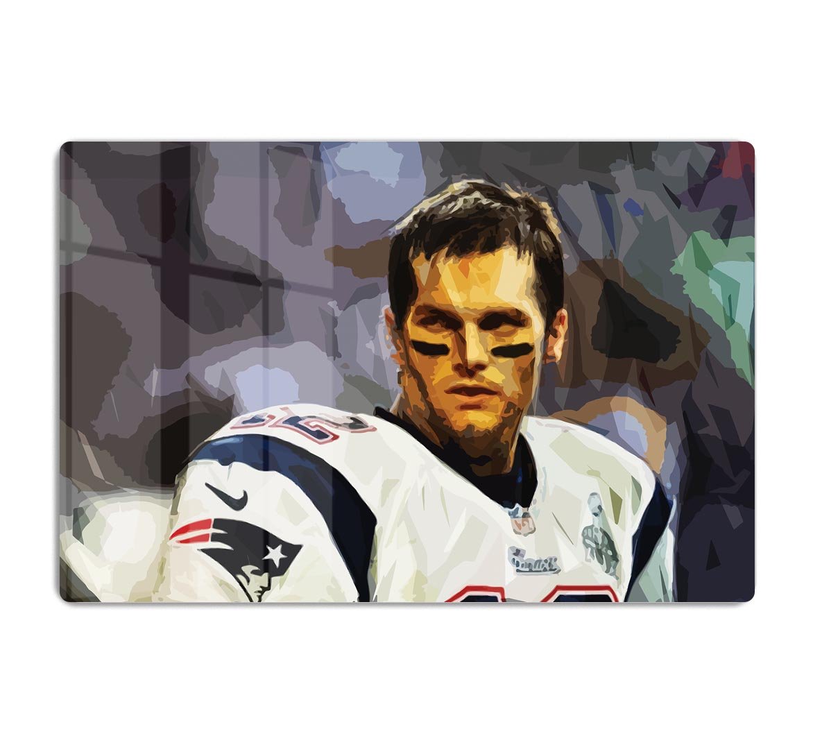 Tom Brady New England Patriots HD Metal Print