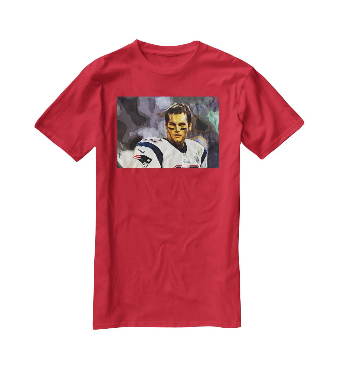 Tom Brady New England Patriots T-Shirt - Canvas Art Rocks - 4