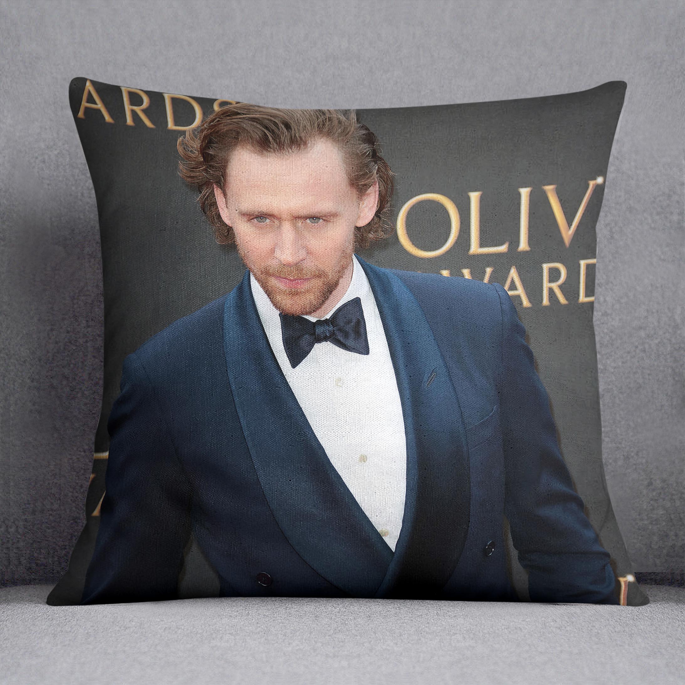 Tom Hiddlestone Cushion