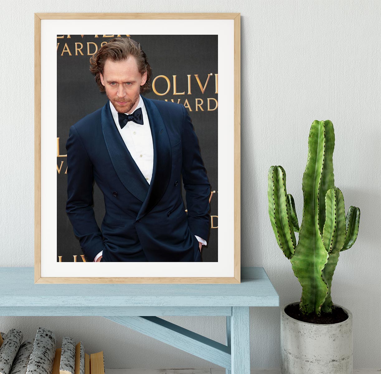 Tom Hiddlestone Framed Print - Canvas Art Rocks - 3