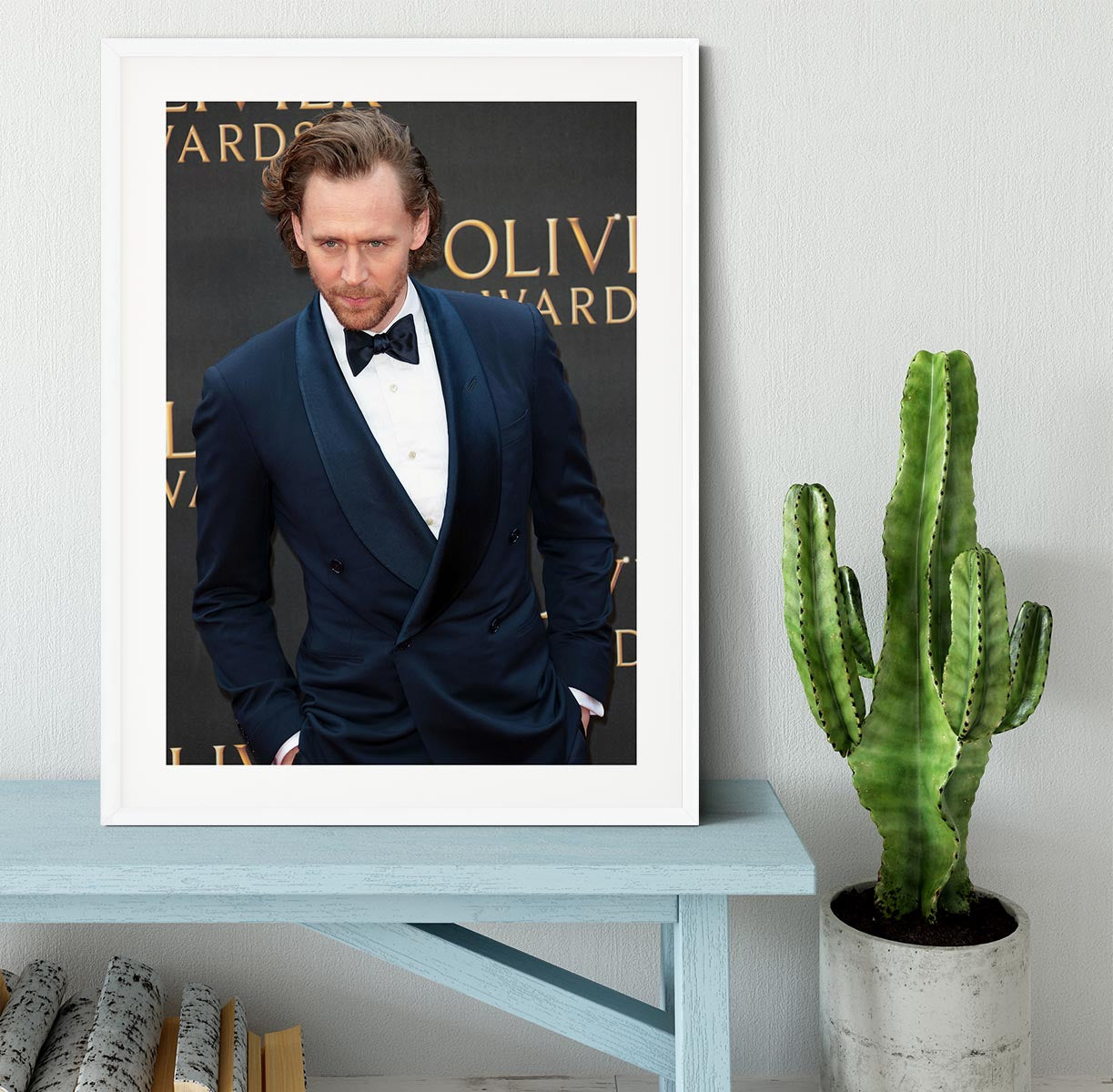 Tom Hiddlestone Framed Print - Canvas Art Rocks - 5