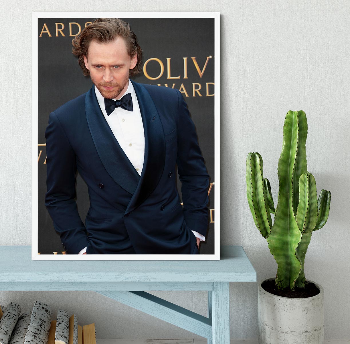 Tom Hiddlestone Framed Print - Canvas Art Rocks -6