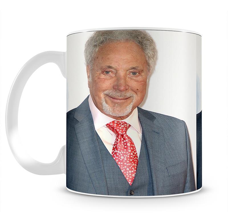 Tom Jones at A Star is Born UK Premiere Mug - Canvas Art Rocks - 2