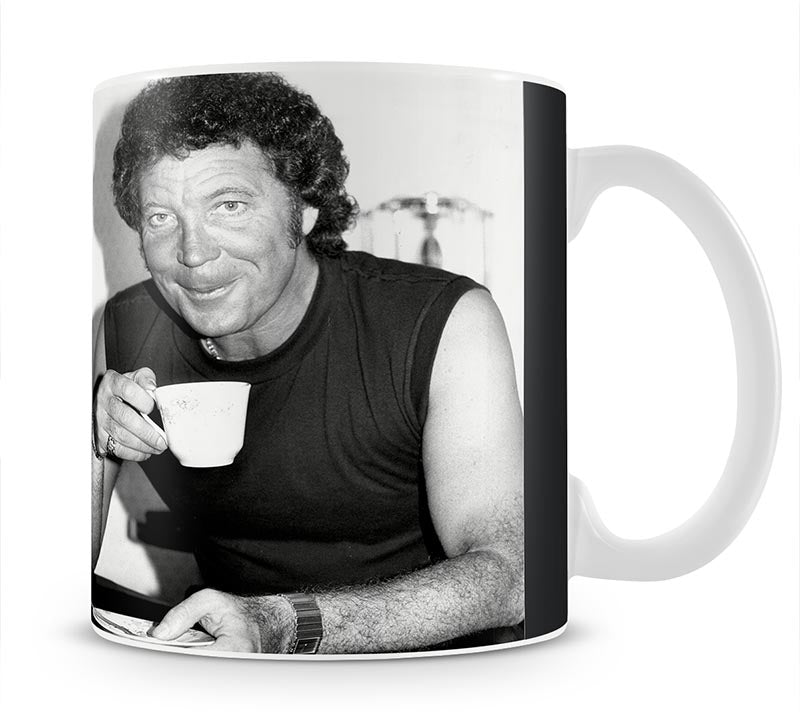 Tom Jones with a cuppa Mug - Canvas Art Rocks - 1