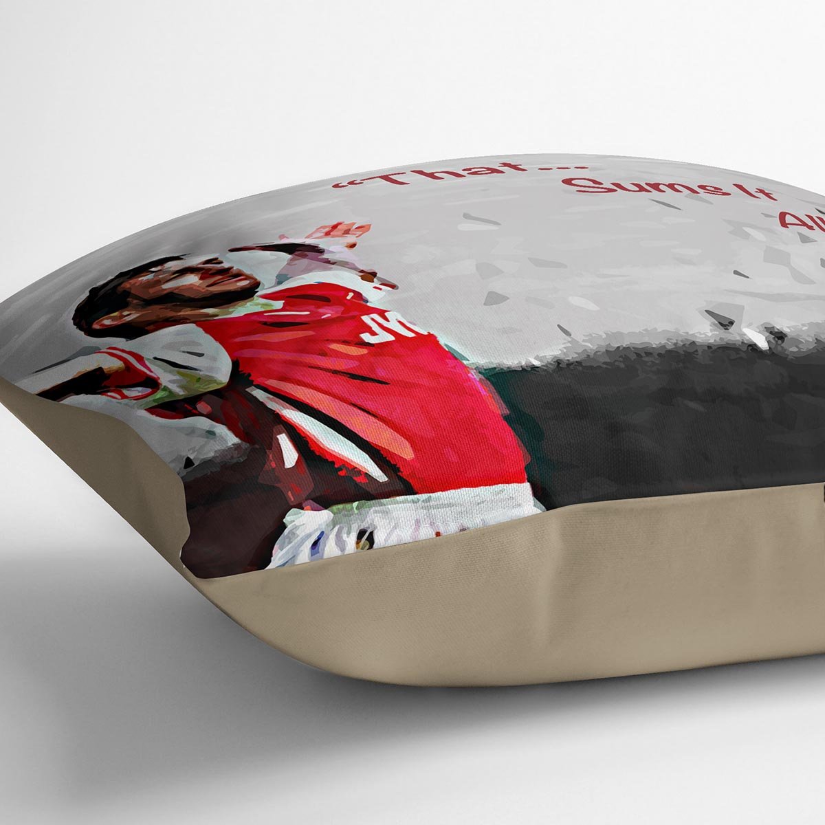 Tony Adams That Sums It All Up Cushion
