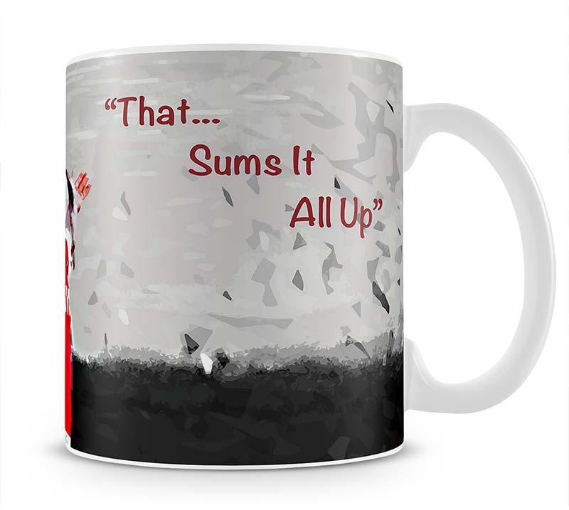 Tony Adams That Sums It All Up Mug - Canvas Art Rocks - 1
