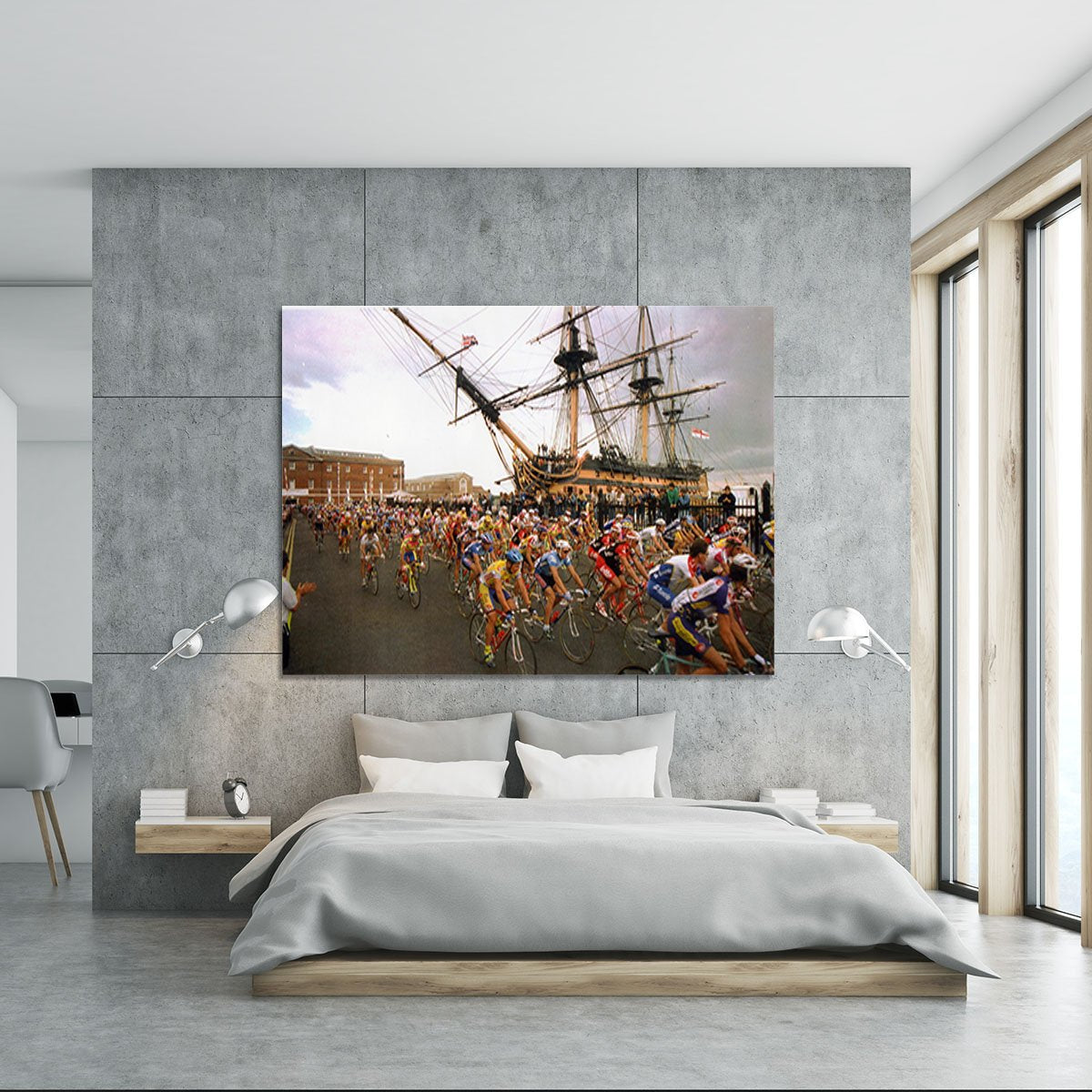 Tour de France in Portsmouth Canvas Print or Poster