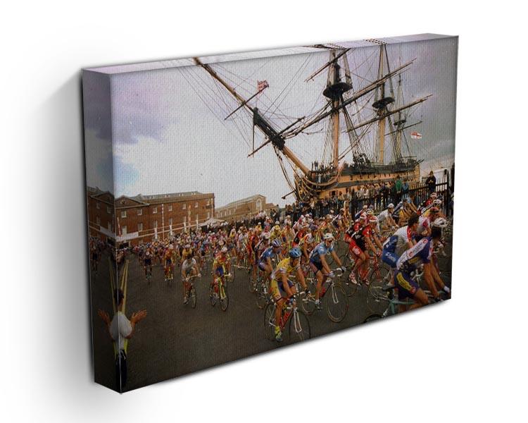 Tour de France in Portsmouth Canvas Print or Poster - Canvas Art Rocks - 3