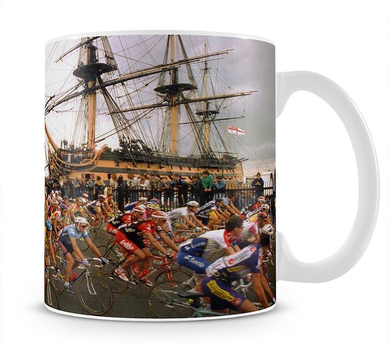 Tour de France in Portsmouth Mug - Canvas Art Rocks - 1