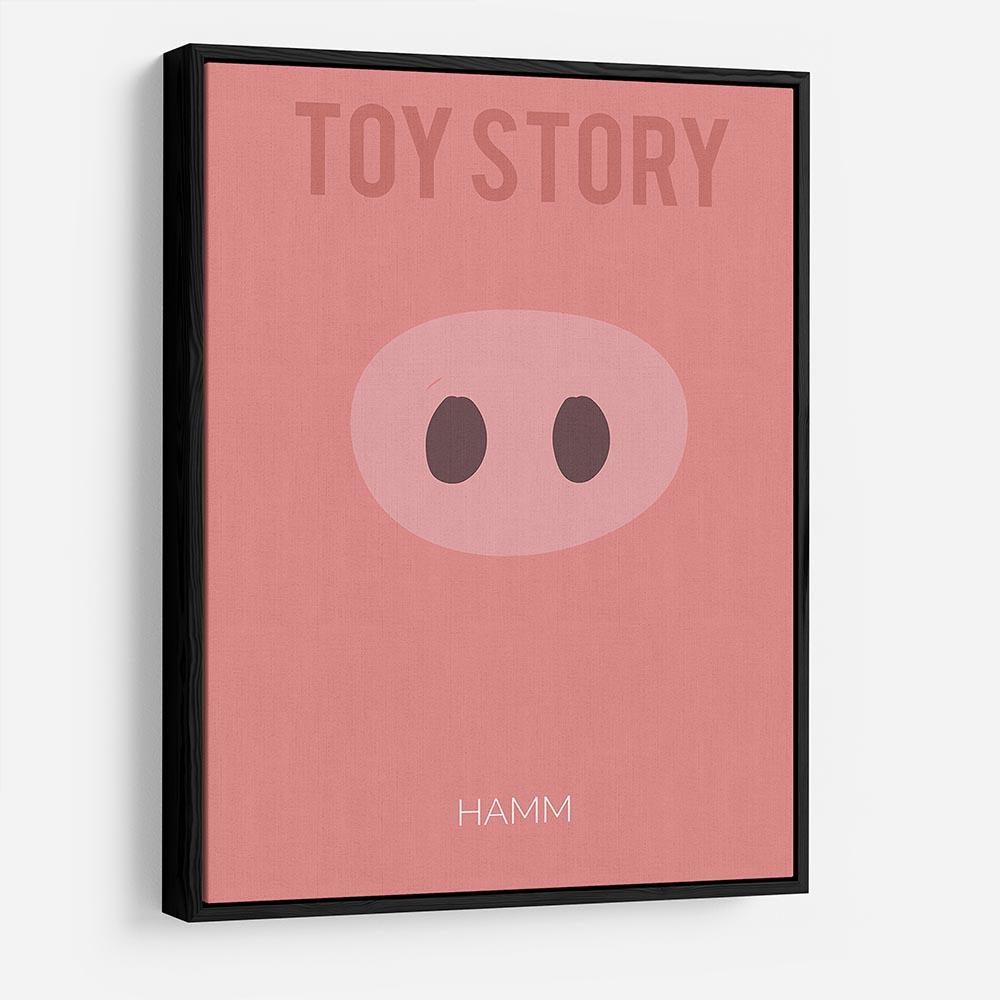 Toy Story Hamm Minimal Movie HD Metal Print