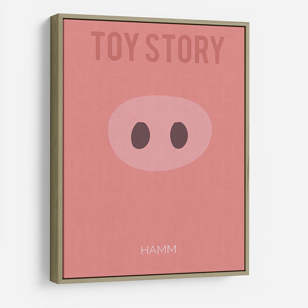 Toy Story Hamm Minimal Movie HD Metal Print