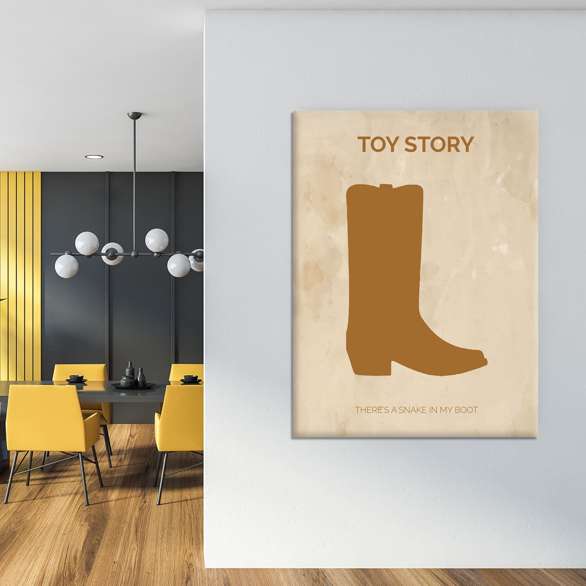 Toy Story Minimal Movie Canvas Print or Poster