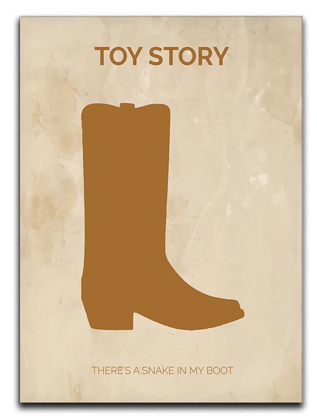 Toy Story Minimal Movie Canvas Print or Poster  - Canvas Art Rocks - 1