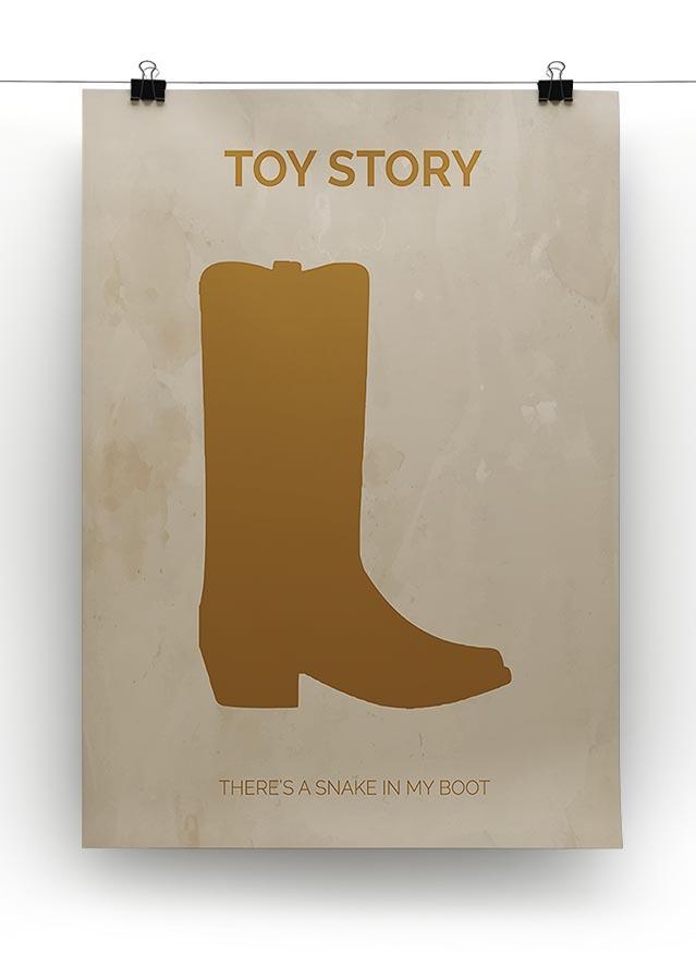 Toy Story Minimal Movie Canvas Print or Poster - Canvas Art Rocks - 2